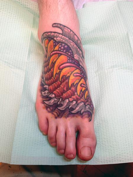 tattoos/ - Peters Biomech Foot Tattoo - 93383